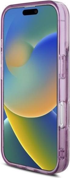 Actual product image Hello Kitty HKHCP16SL50PPU iPhone 16 6.1" fioletowy/purple hardcase Liquid Glitter 50TH Anniver (Apple iPhone 16)