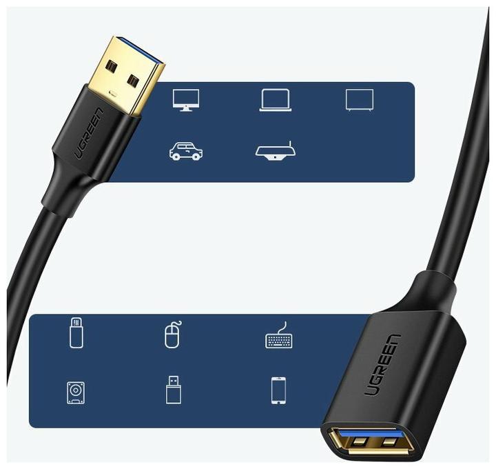 Produktbild Ugreen USB A—Usb A (1 m, USB 3.0)