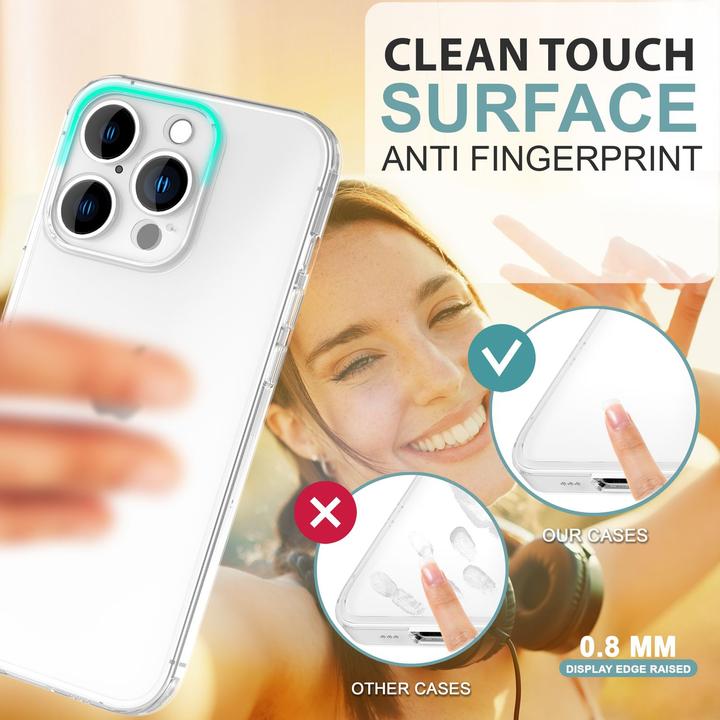 Image du produit Nalia Étui rigide mat extrêmement fin de 0,3 mm d'épaisseur (Apple iPhone 16 Pro)