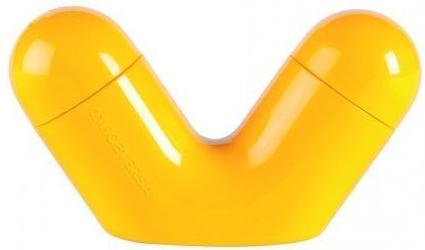 Actual product image ViceVersa Salt Pepper Dispenser Mayday yellow 10521 (Salt)