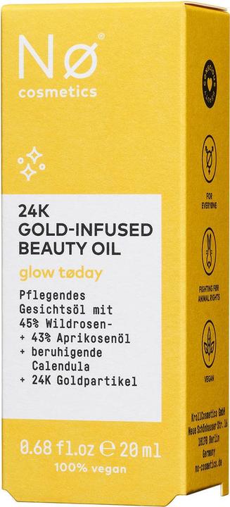 Actual product image Nø Cosmetics glow tøday 24K Gold-Infused Beauty Oil (19 ml)