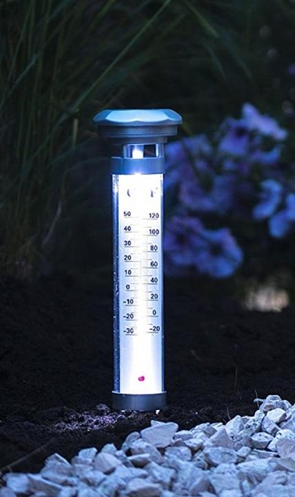 Image du produit Grundig Lampe solaire avec thermomètre LED (4 lm)
