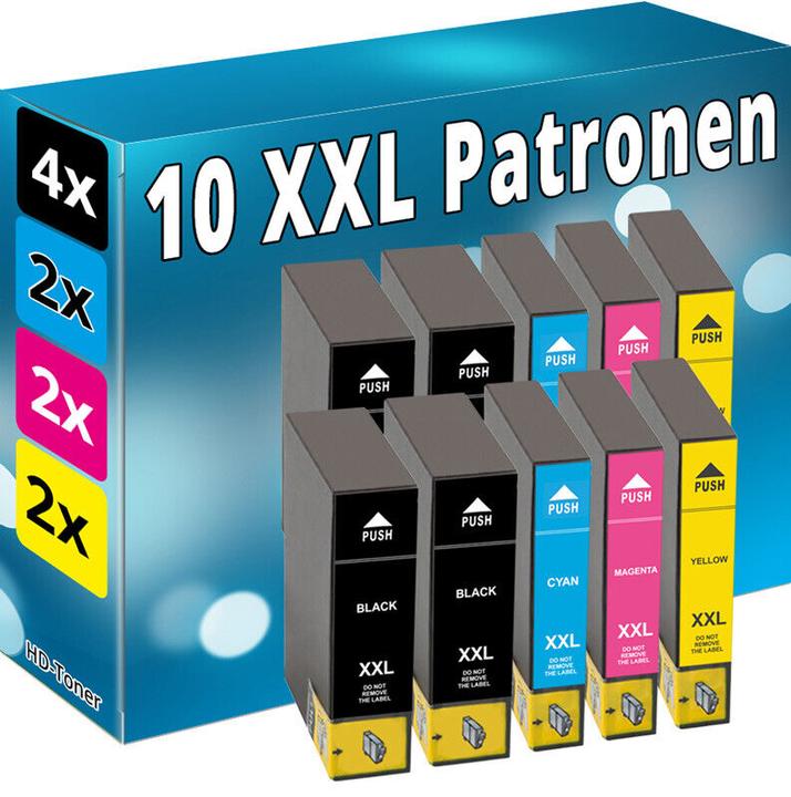 Image du produit Druckfuxx XXL TINTE PATRONEN für EPSON BX525WD BX535WD BX625FWD BX630FW BX635FWD