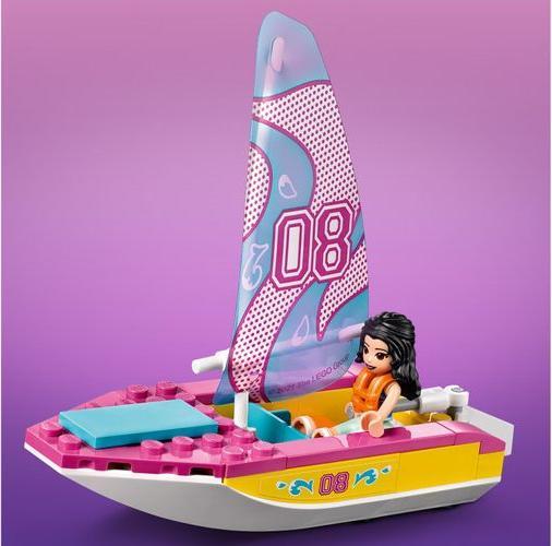 Actual product image LEGO Friends 41681 Forest camper and sailboat (41681, LEGO Friends)