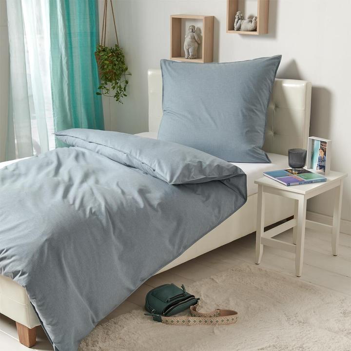Produktbild Traumschlaf Basic Chambray (Kopfkissenbezug, 80x80 cm)