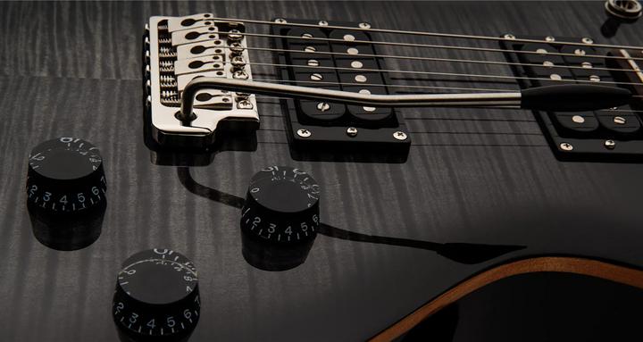 Image du produit PRS SE Mark Tremonti - Charcoal Burst (Guitare électrique, Érable, Acajou, Érable flammé)