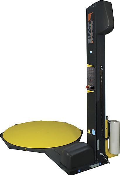 Image du produit kaiserkraft Enrouleur de palettes OneWrap-L, avec plateau pivotant, chariot porte-film avec
