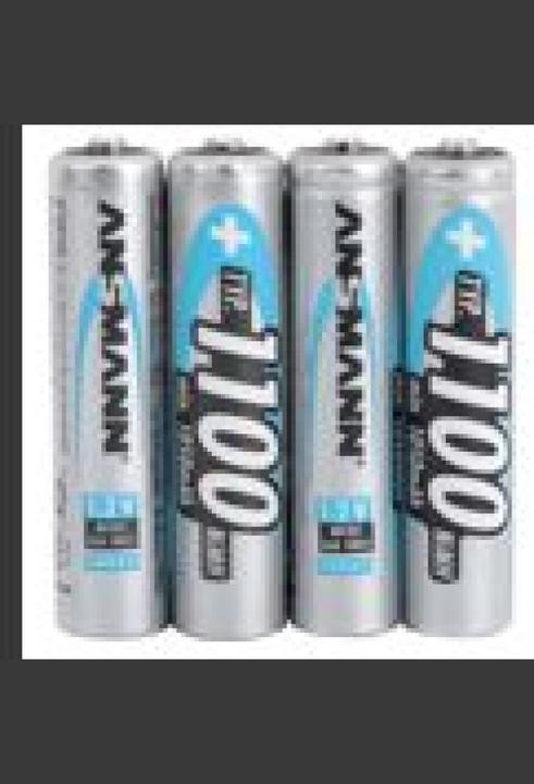 Actual product image Ansmann Type 1100 (4 pcs., AAA, 1050 mAh)
