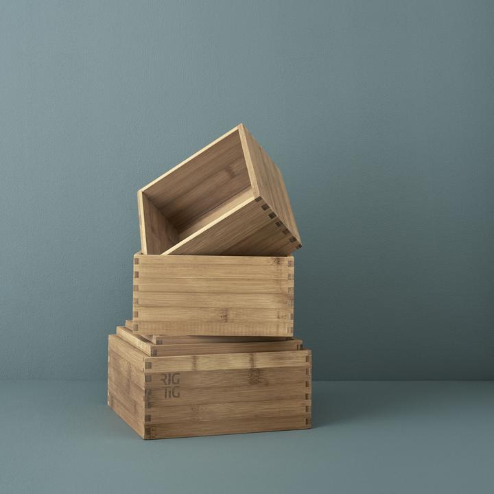 Produktbild Rig-Tig by Stelton Woodstock Aufbewahrungsbox (20 x 20 x 10 cm)