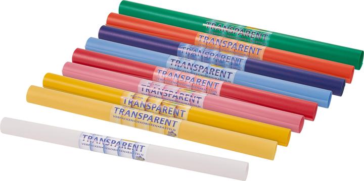 Actual product image Folia Transparent paper white 1 roll 115g/m2 50x70cm (115 g/m², 1 x)