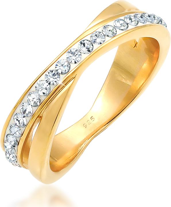 Produktbild Elli Wickelring mit Kristallen (58, 925 Silber)