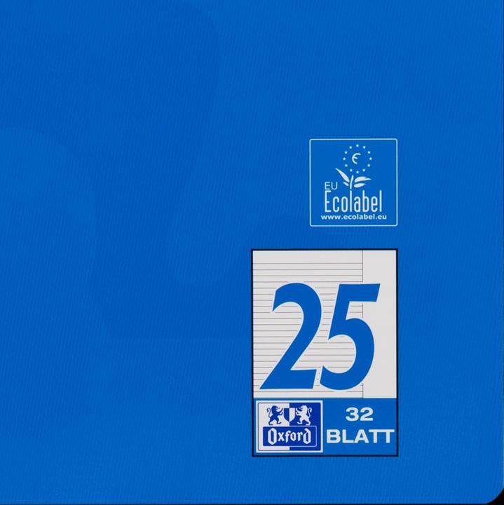 Actual product image Oxford Exercise book, A4, ruling 25 (A4, Lined, Hardcover)