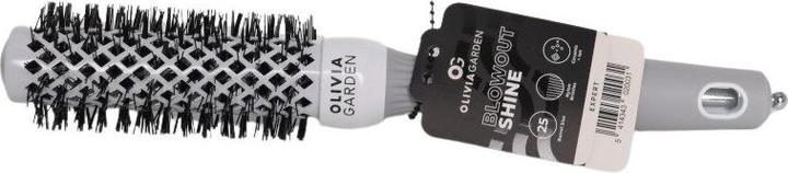 Actual product image Olivia Garden Expert Blowout Shine White&Grey 25 mm