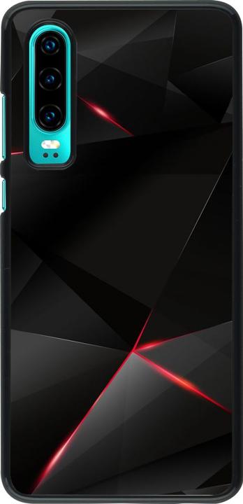 Actual product image PhoneLook Cover Black Red Lines (Huawei P30)