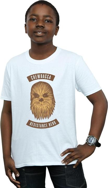 Image du produit Star Wars - T-shirt THE RISE OF SKYWALKER CHEWBACCA RESISTANCE HERO - Garçon (128)