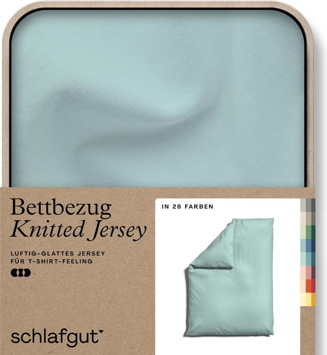 Image du produit schlafgut Knitted Jersey (Housse de couette, 155 x 220 cm)
