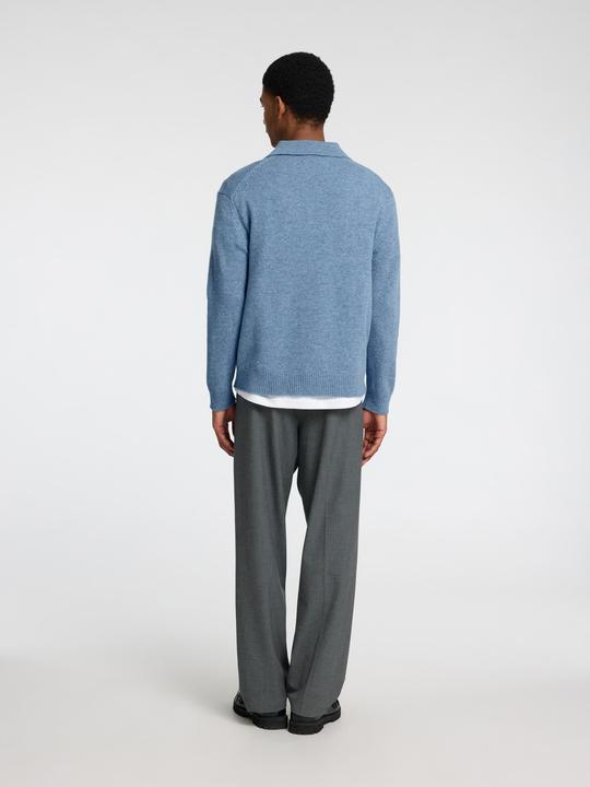 Image du produit Selected Homme 100% Woll Polohemd aus Strick (M)