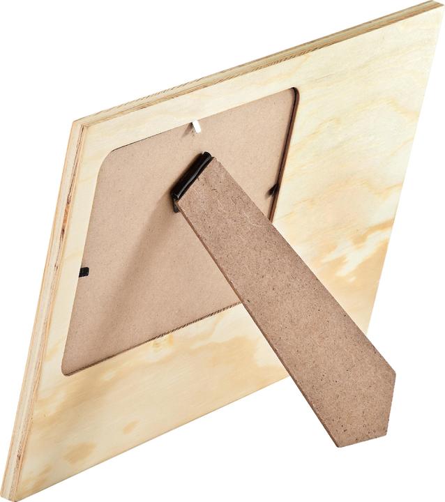 Image du produit VBS Cadre photo "Scrap", bois de pin, env. 29x18cm, cadrage env. 15x10cm (15 x 10 cm)