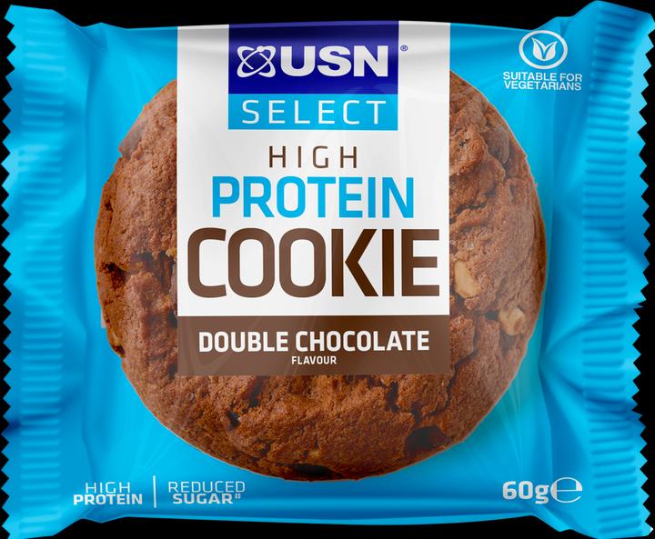 Actual product image USN Select Protein Cookie (Double chocolate, 12 pcs., 720 g)