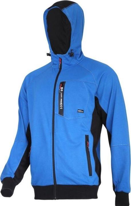 Image du produit Lahti Pro zip up hoodie blue/black "XL" (L4012704) (XL)
