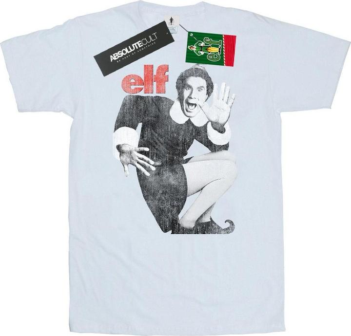 Produktbild Elf Mono Distressed Poster TShirt (XXL)