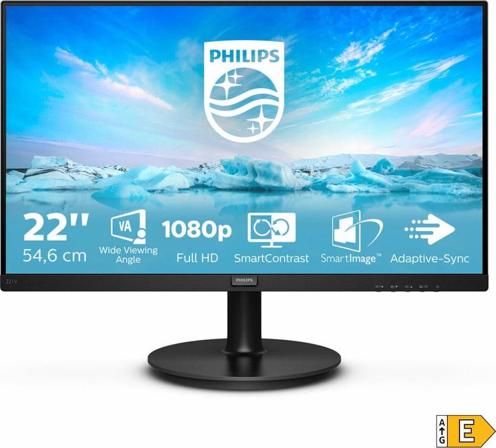 Produktbild Philips 221V8/00 (1920 x 1080 Pixel, 21.50")