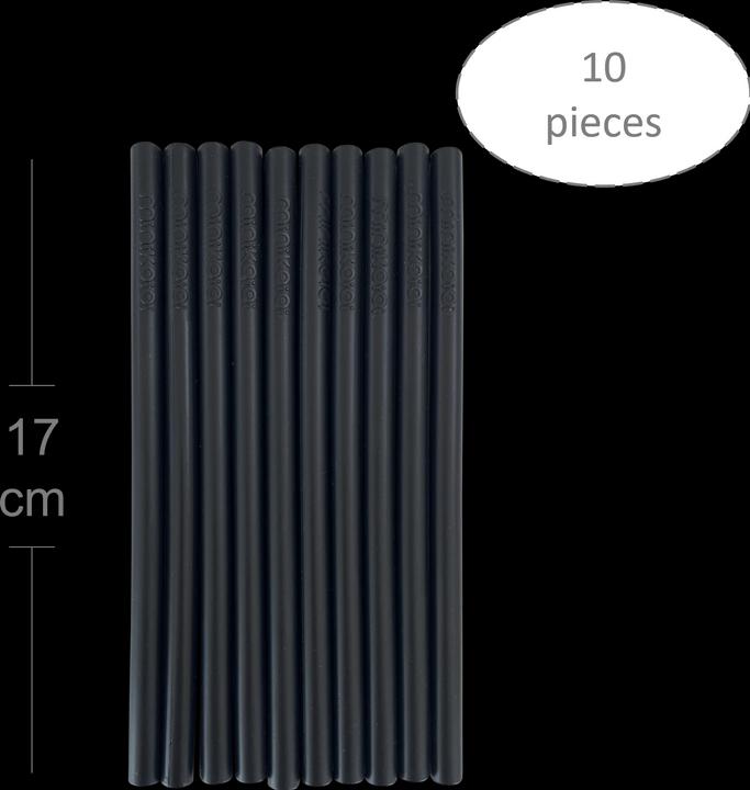 Produktbild Minikoioi 10 Stück Silikonstrohhalme (10 x)