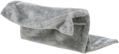Actual product image Trixie Radiator bed, plush, 45 × 24 × 31 cm, grey/light grey (Cat)