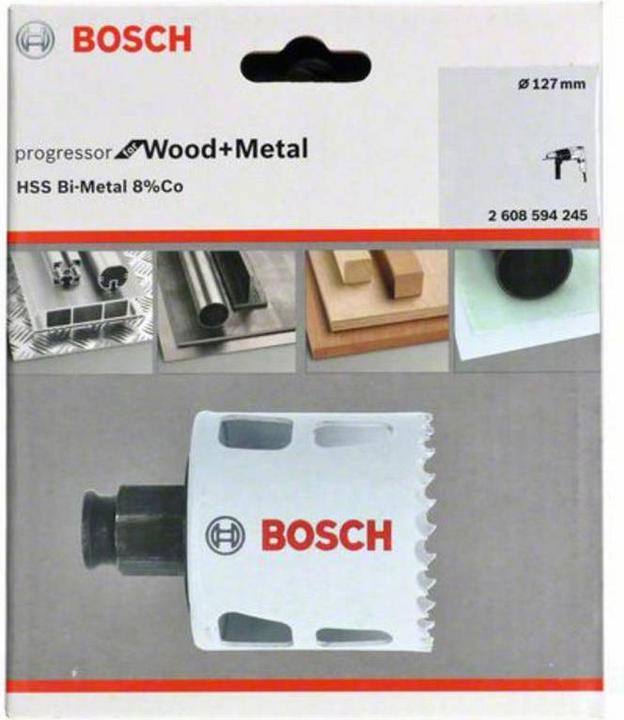 Actual product image Bosch Professional Zubehör Progressor hole saw for wood and metal, 127 mm (127 mm)