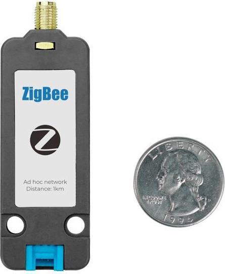 Actual product image M5Stack ZigBee module CC2630F128 with antenna