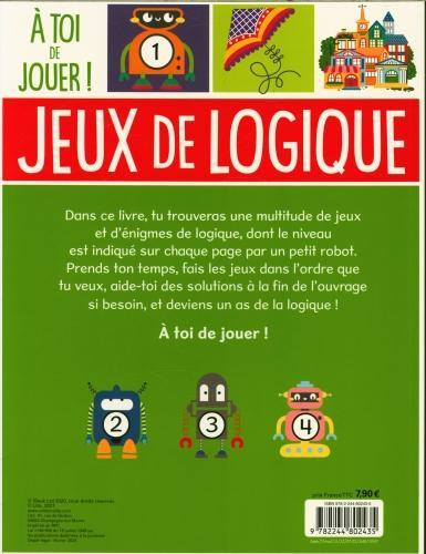 Image du produit Jeux de logique : dès 8 ans (Français, Collectif, 2023)