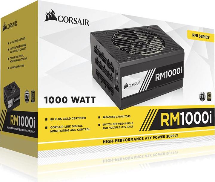 Actual product image Corsair RM1000i (1000 W)