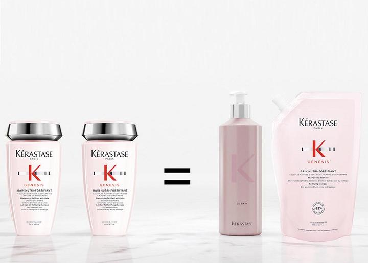 Produktbild Kérastase Bain Nutri-Fortifiant Nachfüllpack (500 ml, Flüssiges Shampoo)