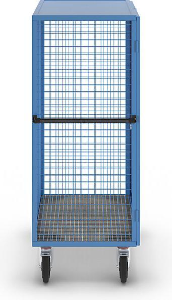 Produktbild eurokraft pro Gasflaschen-Gitterschrank, fahrbar, HxBxT 1800 x 1150 x 740 mm (115 cm, 180 cm)
