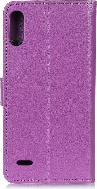 Actual product image MU Classic Litchi Leather Bookcover Series (LG K22)