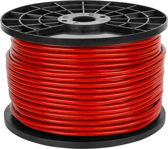 Cavo per microfono stereo 6 mm rosso