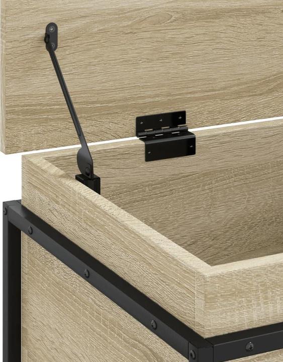 Produktbild VidaXL Aufbewahrungsbox Deckel Spielzeugkiste Auflagenbox Kissenbox Sonoma-Eiche