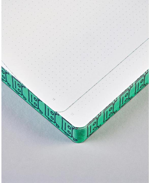 Actual product image Nuuna Graphic L, Write Against (22 x 16.5 cm, Dotted, Soft cover)