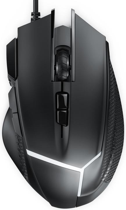 Actual product image CSL Gaming mouse wired 500 dpi, ergonomic, 3200 dpi, selectable sampling rate, mouse incl. weights (Cable)