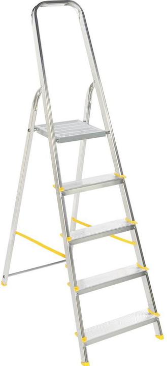 Actual product image Puag Household ladder 5 steps (Stepladder, 175 cm)