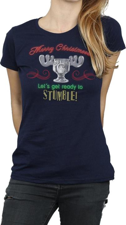 Actual product image National Lampoon´s Vacation Womens/Ladies Moose Head Cotton T-Shirt (XL)