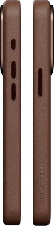 Actual product image Woodcessories Bio Leather Case (Apple iPhone 15 Pro)