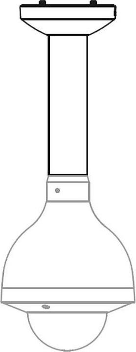 Actual product image Dahua PFB300C ceiling adapter (Mounting kit)