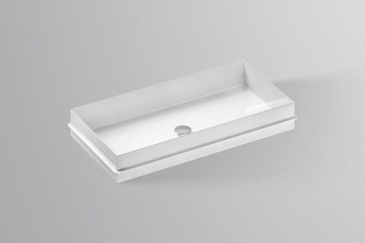 Immagine prodotto Alape Vasca da incasso EB.ME750, rettangolare L: 750mm H: 111mm P: 375mm, 2227503000, bianco (375 mm, 750 mm)