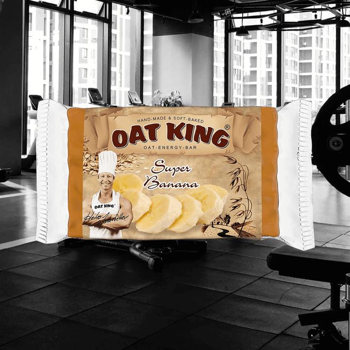 Produktbild Oat King Hafer Energie Riegel Super Banana 10 x 95 g (Super Banana, 10 Stk., 950 g)