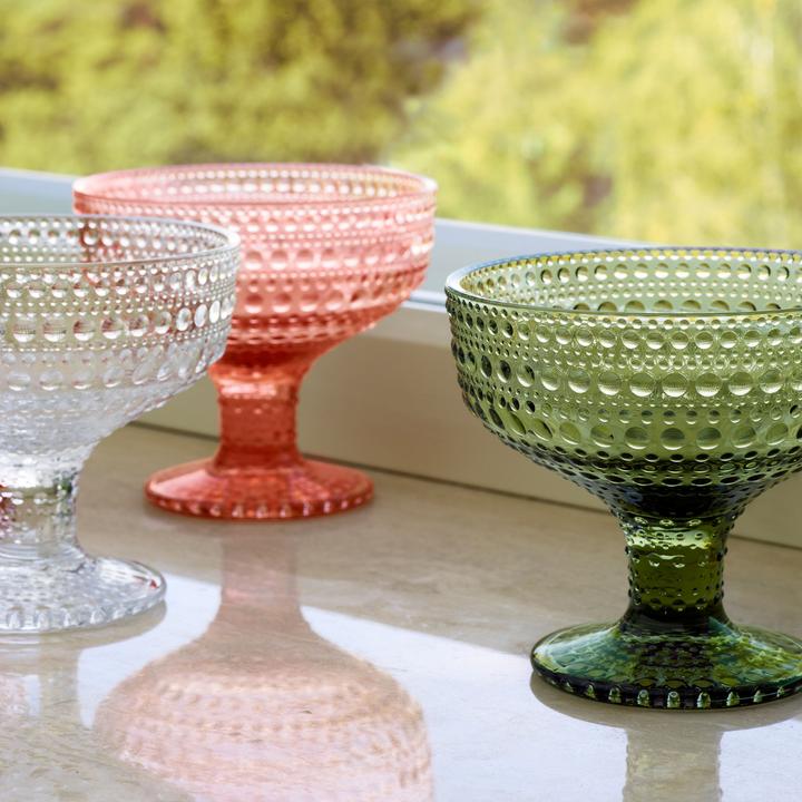 Produktbild Iittala Kastehelmi Schale mit Fuss (10.40 cm, 1 x)