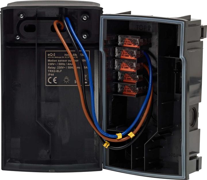 Image du produit EQ-3 Homematic IP Détecteur de mouvement avec actionneur de commutation - extérieur anthracite (20 m)