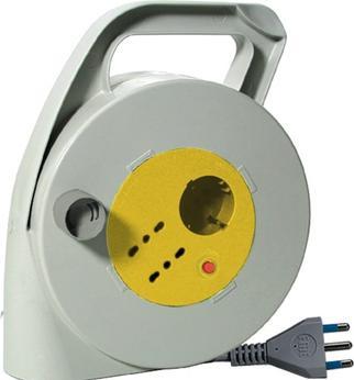 Actual product image Fanton Garanti 01203-G extensions and extension cords 10 m 3 socket(s) AC Grey, Yellow (10 m, CEE 7/3)