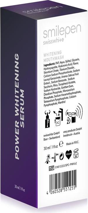 Actual product image SmilePen Power Whitening Serum Conc (30 ml, Gel)