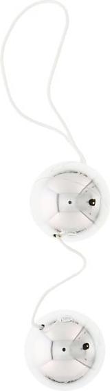 Produktbild Seven Creations Vibratone Duo Kugeln Silber Blisterkarte